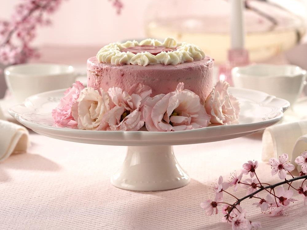 patera na tort porcelanowa